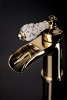 смеситель для раковины boheme vogue crystal 211-crst золото