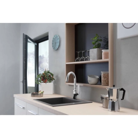 смеситель для кухни hansgrohe focus m42 71802000, хром