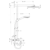 душевая система hansgrohe raindance showerpipe 240 27142000