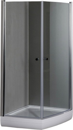 душевой поддон из искусственного камня aquanet ivo 90x100 r 183650 белый