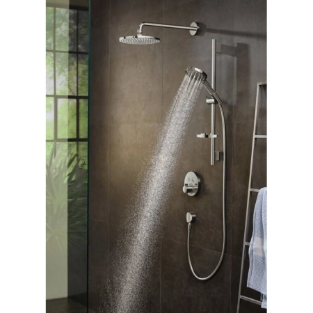 душевая лейка hansgrohe raindance select s 120 3jet powderrain 26014000