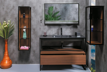подвесной шкаф boheme armadi art loft 30 895-d dark wood