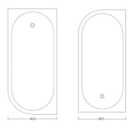 ванна из искусственного камня devon&devon wave dx 176x82 (1nawavedx)