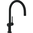 Смеситель для кухни Hansgrohe Talis M54 72843670, черный матовый