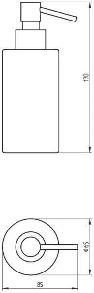 Дозатор для мыла Migliore Fortis 29742