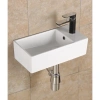 раковина cerutti spa cr7098d накладная, белая