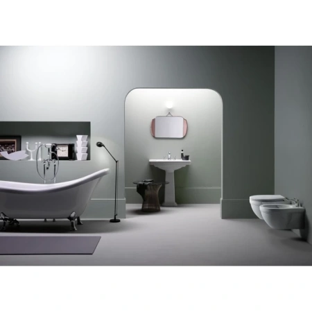 раковина gsi classic 8787111 подвесная, 75x50 см, bianco lucido (белый глянец)