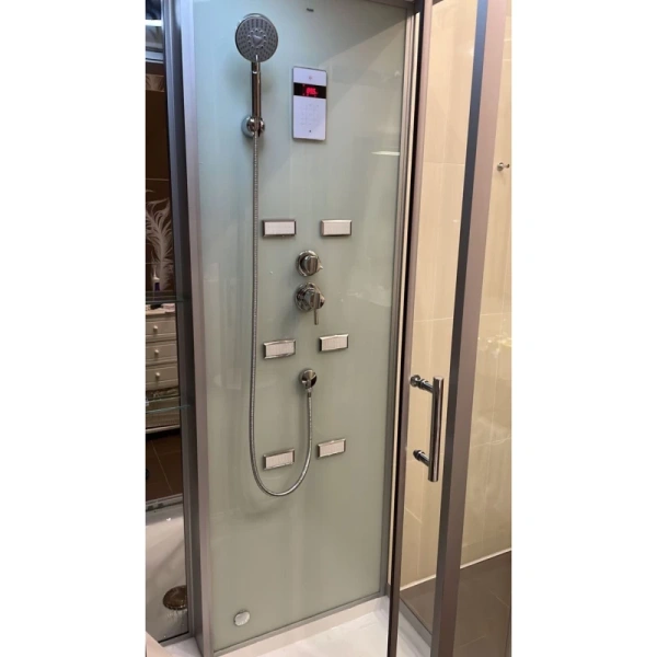 душевая кабина 130x85x218 см frank f504-1 2015380 прозрачное