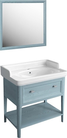 Зеркало Kerama Marazzi Provence 80 синее, с подсветкой