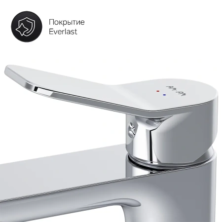 смеситель am.pm x-joy f85a02100 для раковины, цвет хром