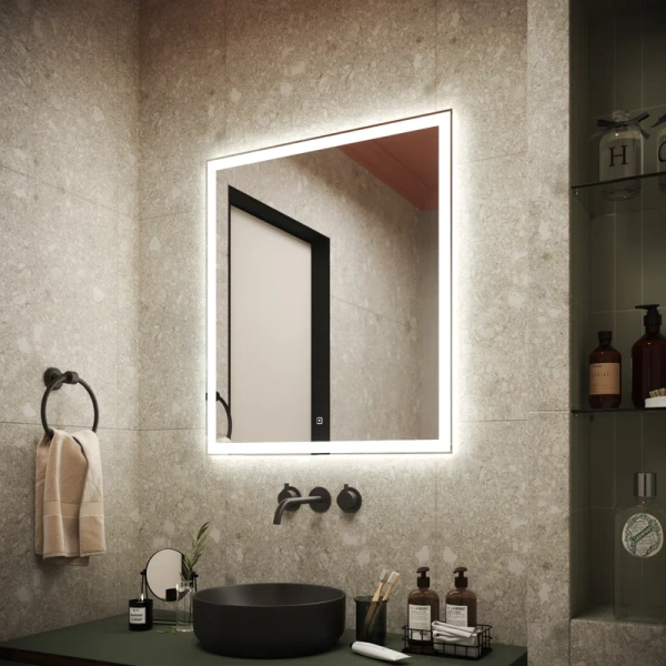 зеркало sancos city 70 с подсветкой