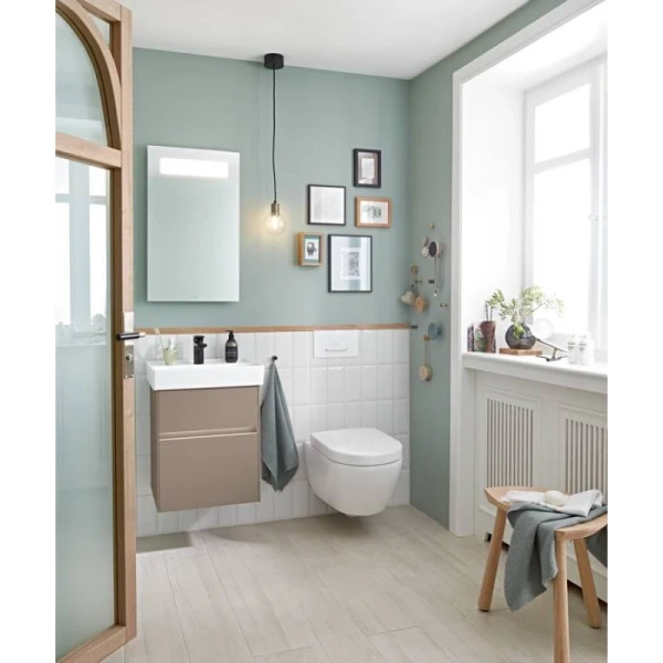 кнопка смыва villeroy & boch viconnect 300g 922160re для инсталляции, белый глянец