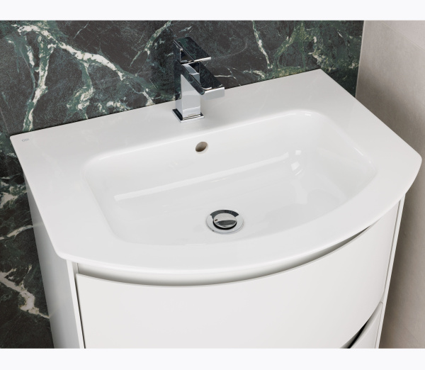 тумба под раковину berloni bagno way round warbs2ced4c 101 60x48 см, с 2-мя ящиками (war0001), цвет ceramica lucido