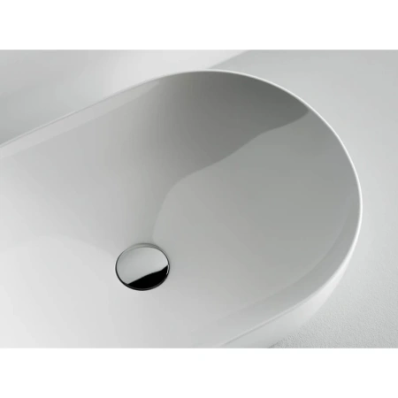раковина ceramicanova element cn5009 накладная, 60x41.5 см, белая