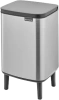 Мусорное ведро Brabantia Bo Hi 227189 7 л, матовая сталь