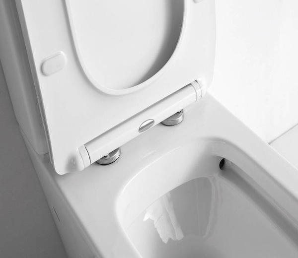 унитаз компакт ceramalux tr2170 с бачком и сиденьем микролифт