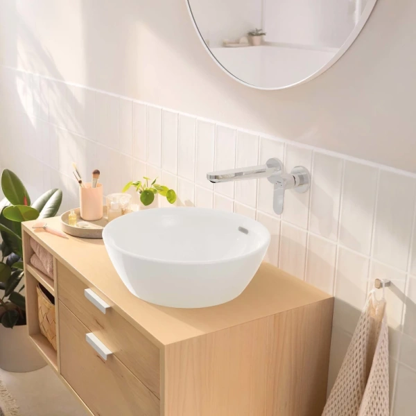 смеситель для раковины с выпуском hansgrohe rebris s 72528000