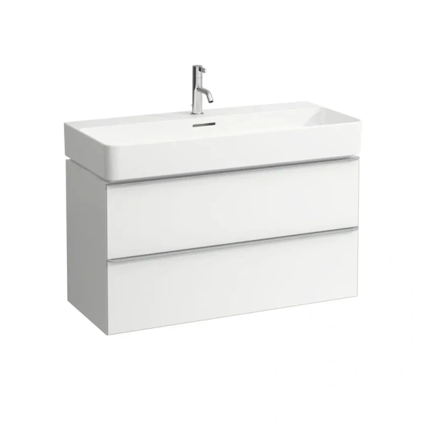 раковина laufen val 8.1028.7.400.104.1 подвесная/накладная 95x42 см, белая с lcc