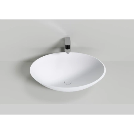раковина накладная nt bagno milano nt401, 60х40х15,5 см
