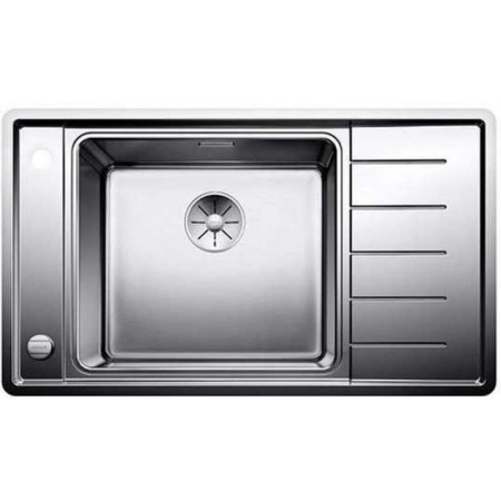 кухонная мойка blanco andano xl 6s-if compact infino зеркальная полированная сталь 523002