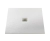Душевой поддон из искусственного камня Acquabella PLATO BASE SLATE 90 CUAD BLANCO 90×90