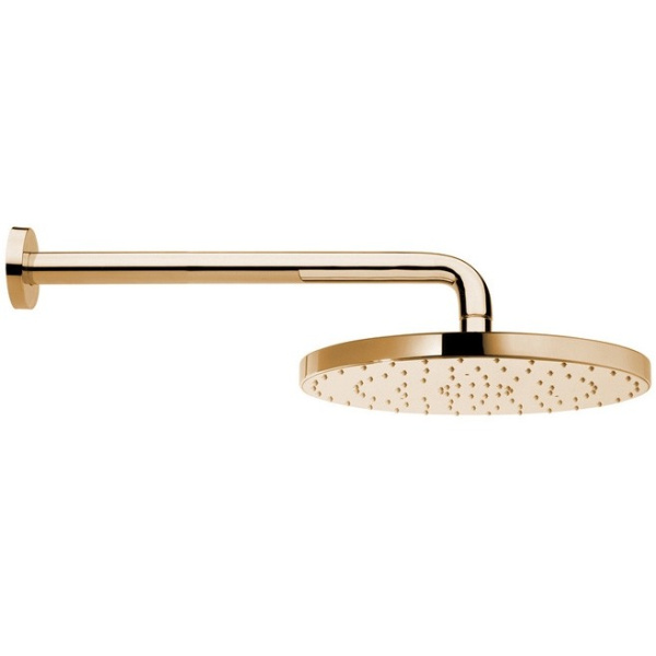 верхний душ webert comfort ac0398010metal цвет золото