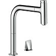 Смеситель для кухни Hansgrohe Metris Select M71 73825000, хром