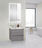 тумба под раковину belbagno kraft kraft 39-500/390-2c-so-cg, цвет серый.