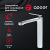 смеситель для раковины agger beauty a2612100 цвет хром