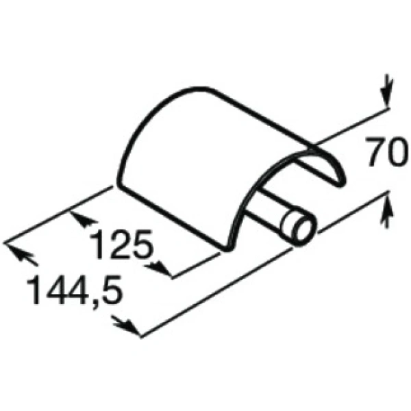 Держатель туалетной бумаги Roca Superinox 817304002