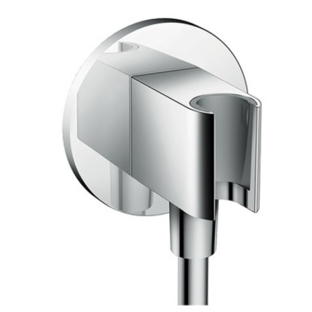 Шланговое подключение Hansgrohe Fixfit Porter S 26487000 с держателем для душа, цвет хром