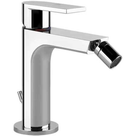 Смеситель Gessi Via Manzoni 38607#031 для биде, с донным клапаном, цвет хром