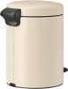 мусорное ведро brabantia newicon 149900 5 л, бежевое