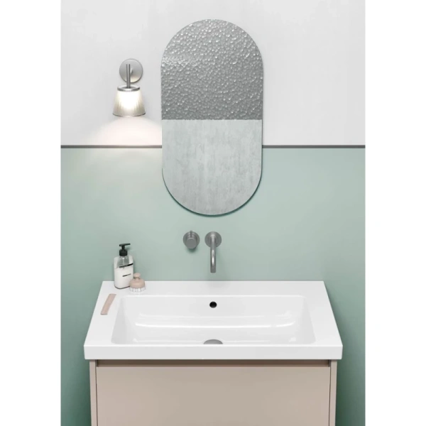 раковина gsi norm 8634111 подвесная, 80x50 см, bianco lucido (белый глянец)