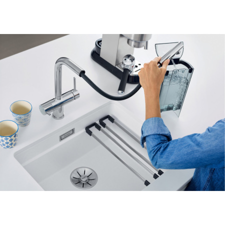 смеситель для кухни с подключением к фильтру blanco fontas-s ii 525204 белый