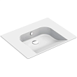 Раковина GSI Community 7633111 подвесная, 70x55 см, Bianco lucido (Белый глянец)