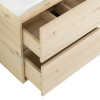 тумба под раковину belbagno neon-600-2c-so-pb, подвесная, цвет pino bianco