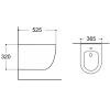 подвесное биде aqueduto ovo ovo0310