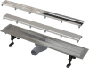 Душевой лоток Alcaplast Fit and Go APZ13-DOUBLE9-850 с решеткой хром / полая под плитку