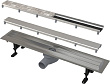 Душевой лоток Alcaplast Fit and Go APZ13-DOUBLE9-850 с решеткой хром / полая под плитку