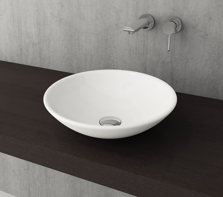 раковина-чаша bocchi venezia 40 1120 белая глянцевая