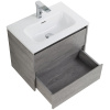 тумба под раковину belbagno kraft kraft 39-500/390-2c-so-cg, цвет серый.