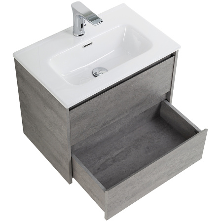 тумба под раковину belbagno kraft kraft 39-500/390-2c-so-cg, цвет серый.