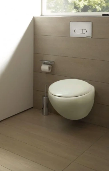 клавиша для инсталляции berges novum d1 040031 для унитаза, абс-пластик, белая глянцевая