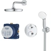 душевой комплект 210 мм grohe grohtherm 34727000