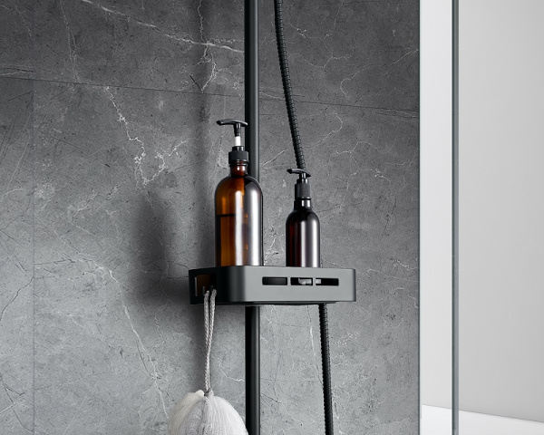 душевая система lemark tropic lm7002bl черный