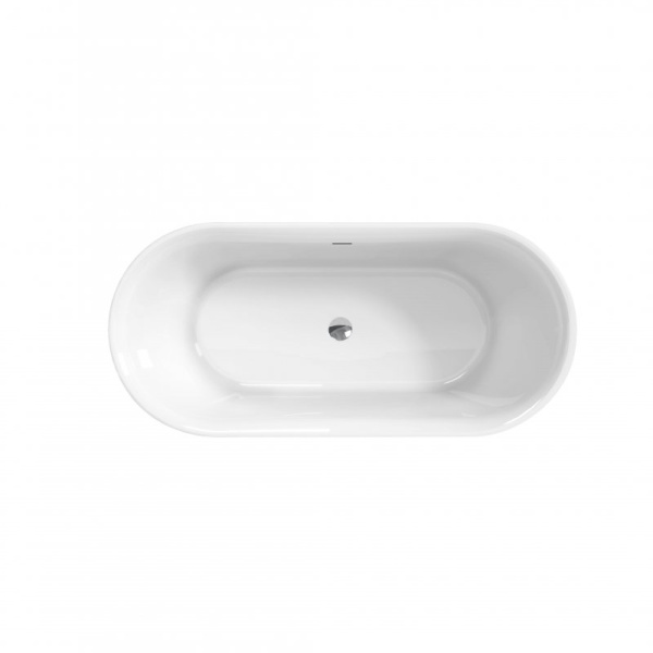 ванна акриловая отдельностоящая belbagno bb706-1800-800