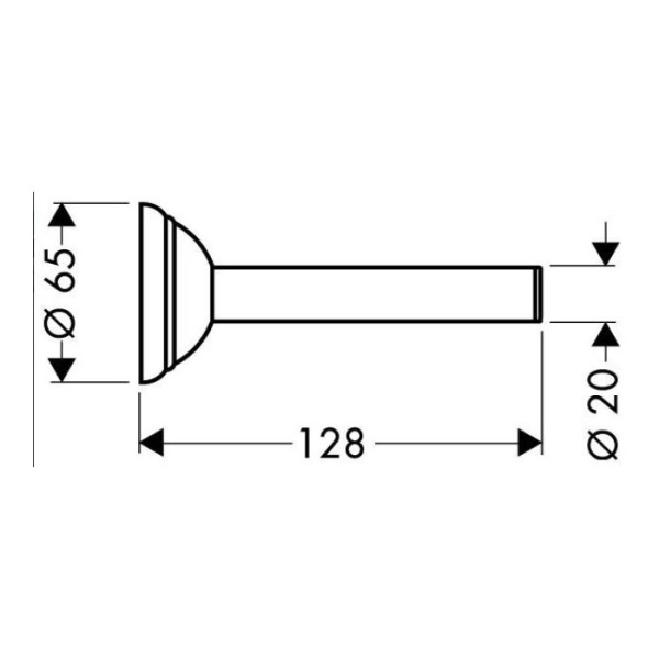 Держатель туалетной бумаги Axor Carlton 41428000