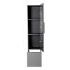 шкаф-пенал 35х150 cezares premium 55504 цвет grigio nuvola