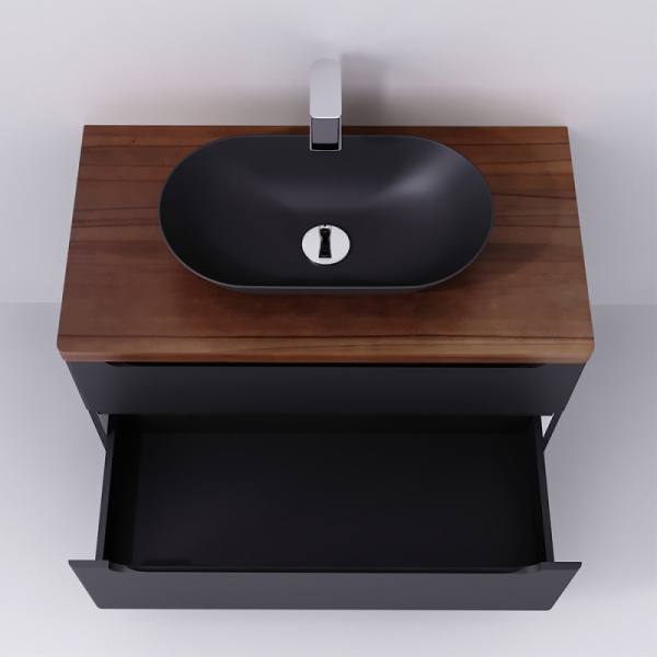 тумба серый матовый 99,5 см jorno wood wood.01.100/p/gr